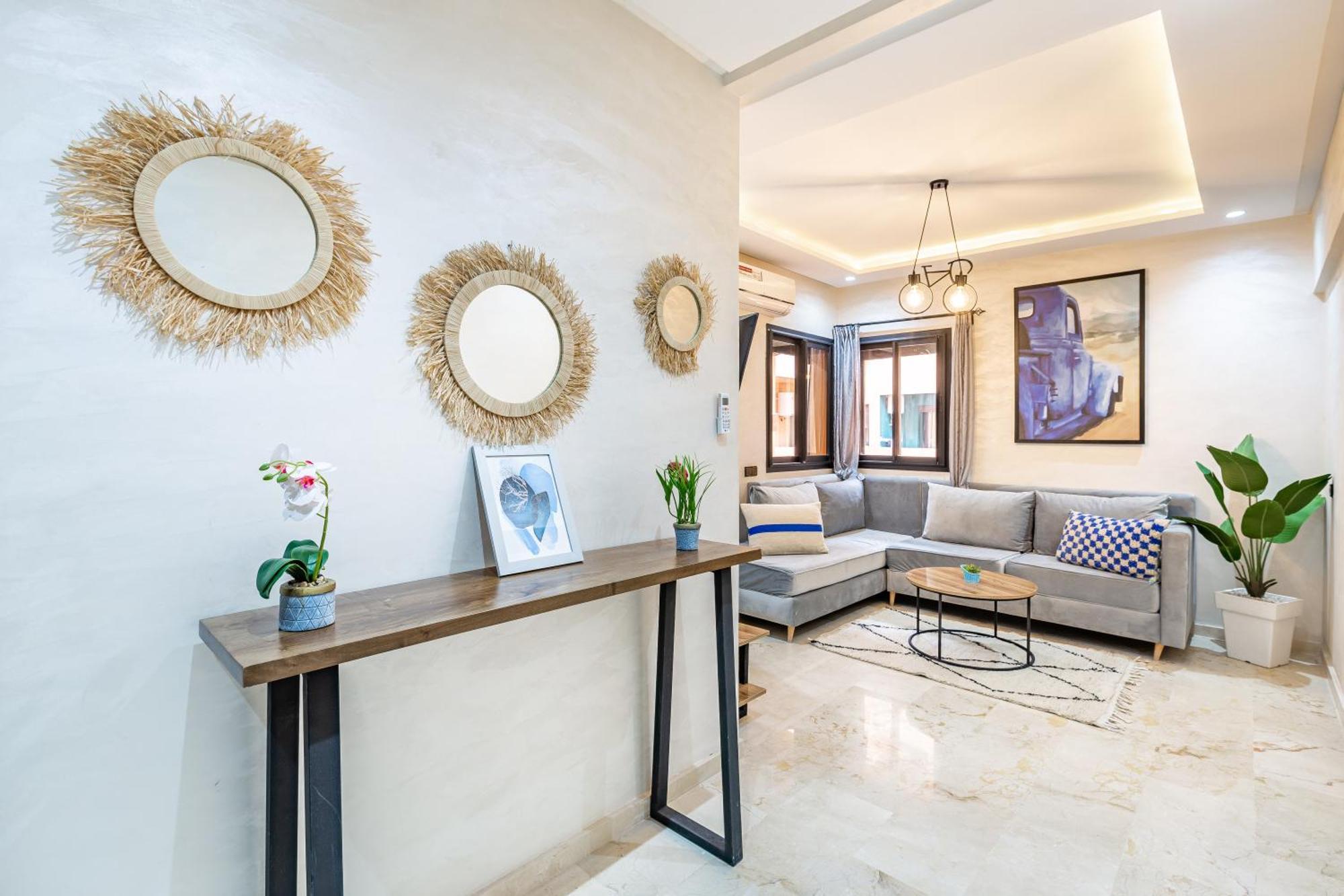 Magnificent Apartment In Gueliz - 100% Equipped Марракеш Екстер'єр фото
