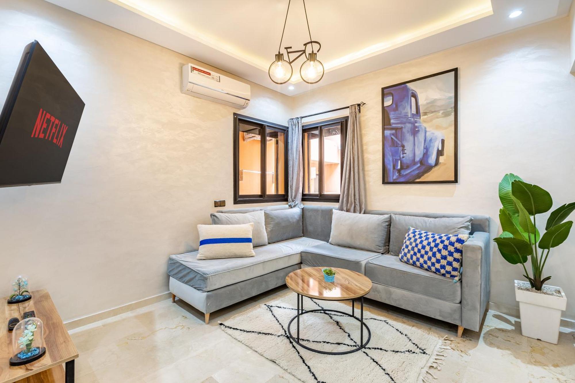 Magnificent Apartment In Gueliz - 100% Equipped Марракеш Екстер'єр фото